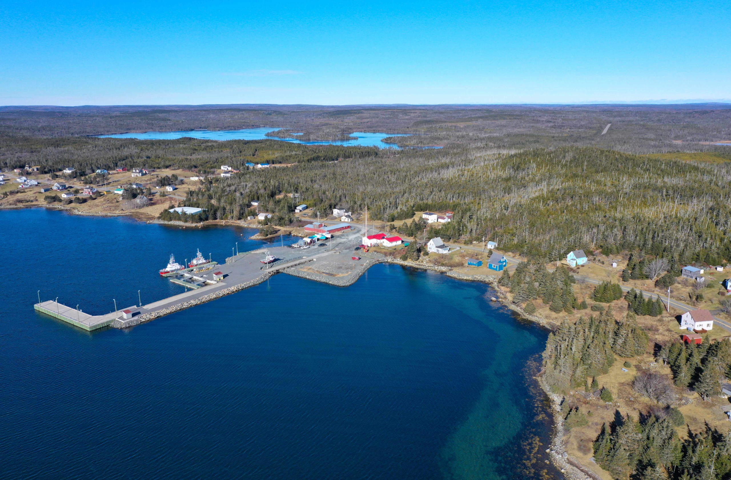 Atlantic Touch Lighthouse aerial view